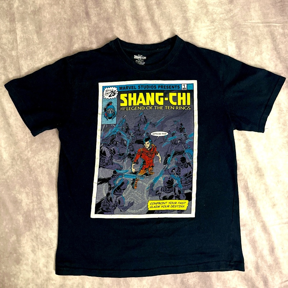 Marvel’s Shang-Chi T-Shirt in black color size S & M